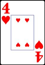 Read about Four of Hearts from the Normal Playing Card Deck