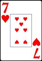 Read about Seven of Hearts from the Normal Playing Card Deck
