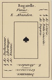 Read about Ace of Spades from the Petit Etteilla Cartomancy Deck