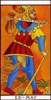 The Fool from the Marseilles Pattern Tarot Deck