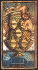 Six of Cups from the Sola Busca Tarot Deck