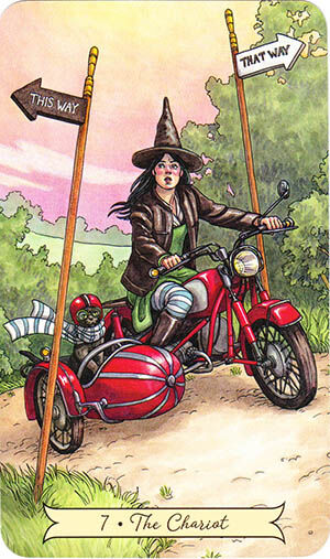Everyday Witch Tarot - The Chariot