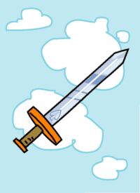 Ace of Swords from the Alleged Tarot Deck
