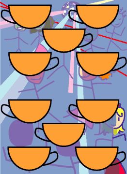Ten of Cups from the Alleged Tarot Deck
