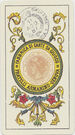 Ace of Coins from the Tarot Genoves Tarot Deck