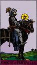 Knight of Pentacles from the Vivid Waite Smith Tarot Deck