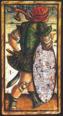 Panfilio from the Sola Busca Tarot Deck