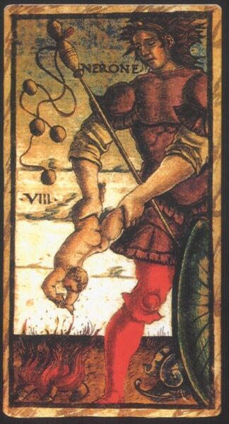 Nerone from the Sola Busca Tarot Deck