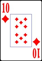 Read about Ten of Diamonds from the Normal Playing Card Deck