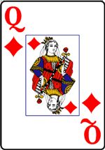 Read about Queen of Diamonds from the Normal Playing Card Deck