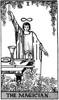 Read about The Magician from the Waite Smith Tarot Deck