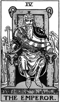 Read about The Emperor from the Waite Smith Tarot Deck
