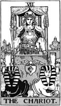 The Chariot from the Waite Smith Tarot Deck