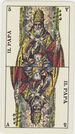 The Pope from the Tarot Genoves Deck